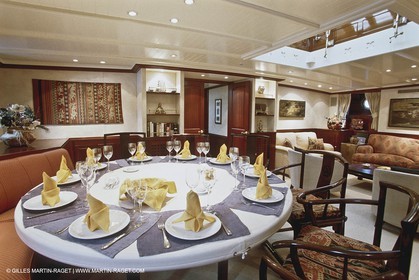 Classic yachts - Shenandoah at Cape Horn