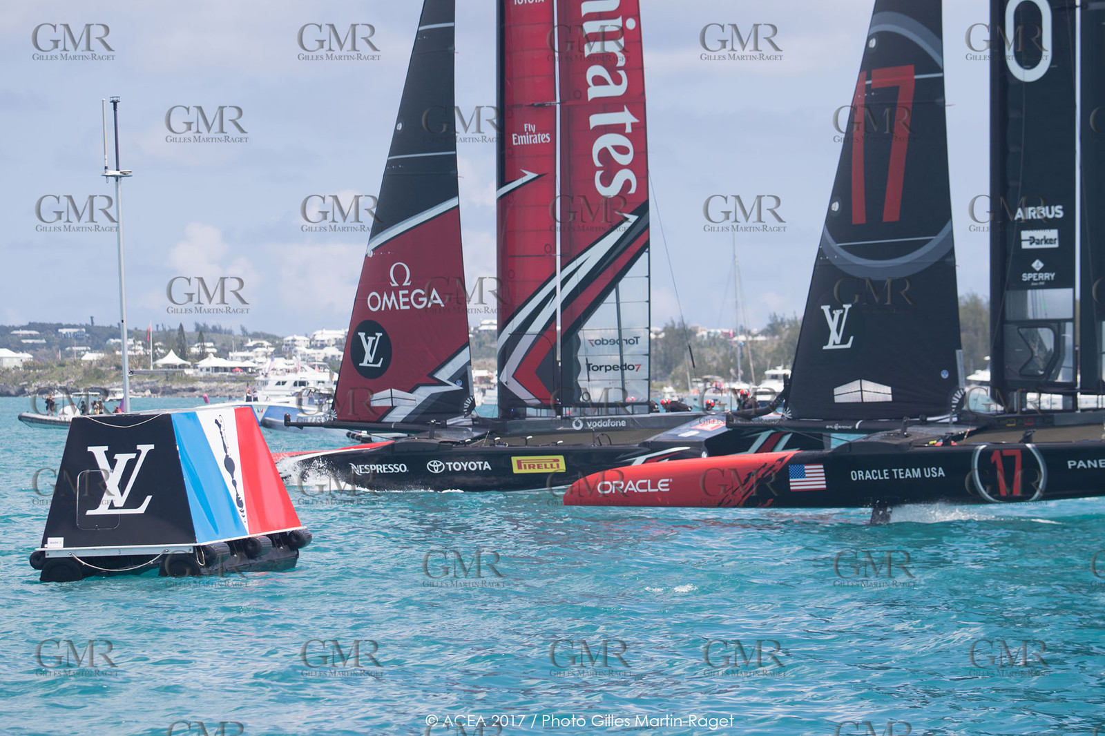 17 06 2017 - Bermuda (BDA) - 35th America's Cup 2017 - 35th America's Cup Match Presented by Louis Vuitton, Race day 1