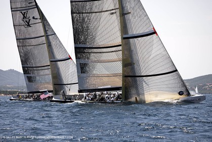 19 05 2010 - La Maddalena (ITA, Sardinia) Louis Vuitton Trophy - BMW ORACLE Racing - Training