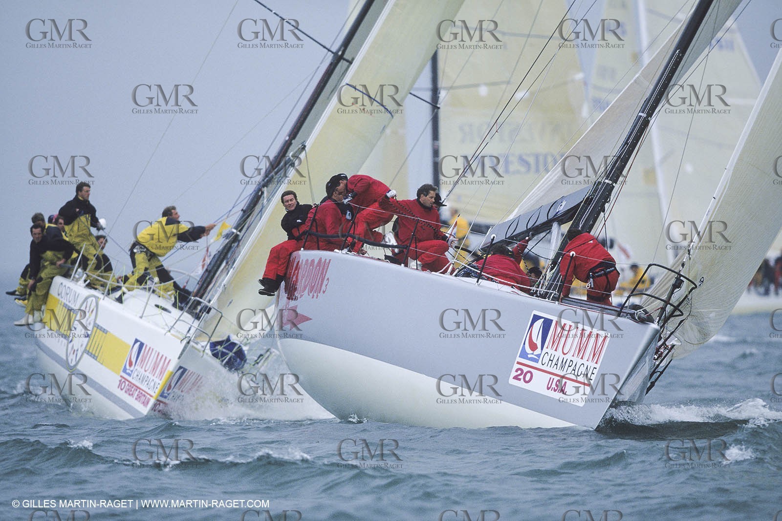 Sailing, Yacht Racing, Admiral's Cup, Cowes Week, Cowes (UK, IOW)