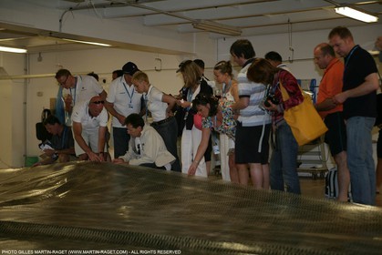 01 06 2007-Valencia (Spain)- 32nd America's Cup - Louis Vuitton Cup Final - Day 1