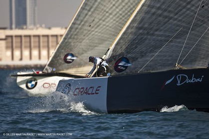 18 11 2010 - Dubai (UAE) - Dubai Louis Vuitton Trophy -  BMW ORACLE Racing Vs Mascalzone Latino