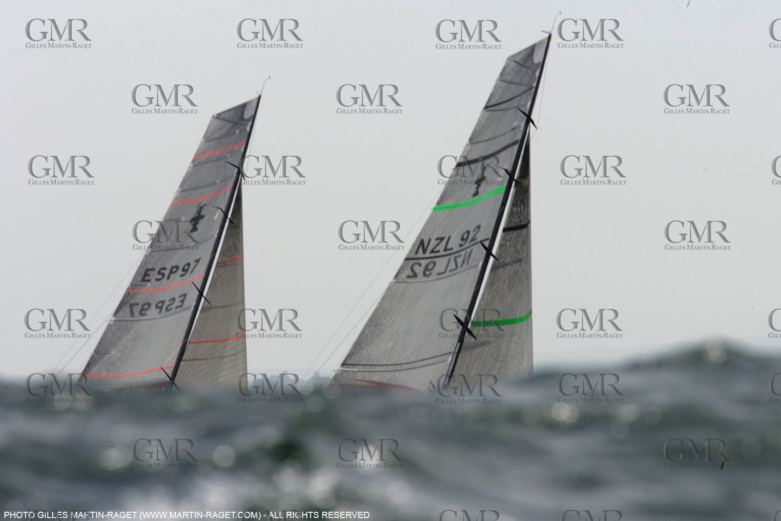 23 05 2007-Valencia (Spain)- 32nd America's Cup - Louis Vuitton Cup - Semi-final - Day 8