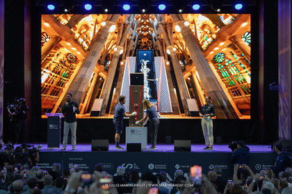19 10 2024, Barcelona (ESP), Louis Vuitton 37th America's Cup, Final Match, Race Day 6 , Prizegiving