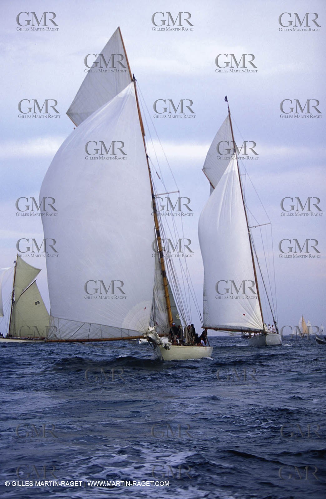 Sailing, Classic yachts, Voiles de Saint-Tropez 2003
