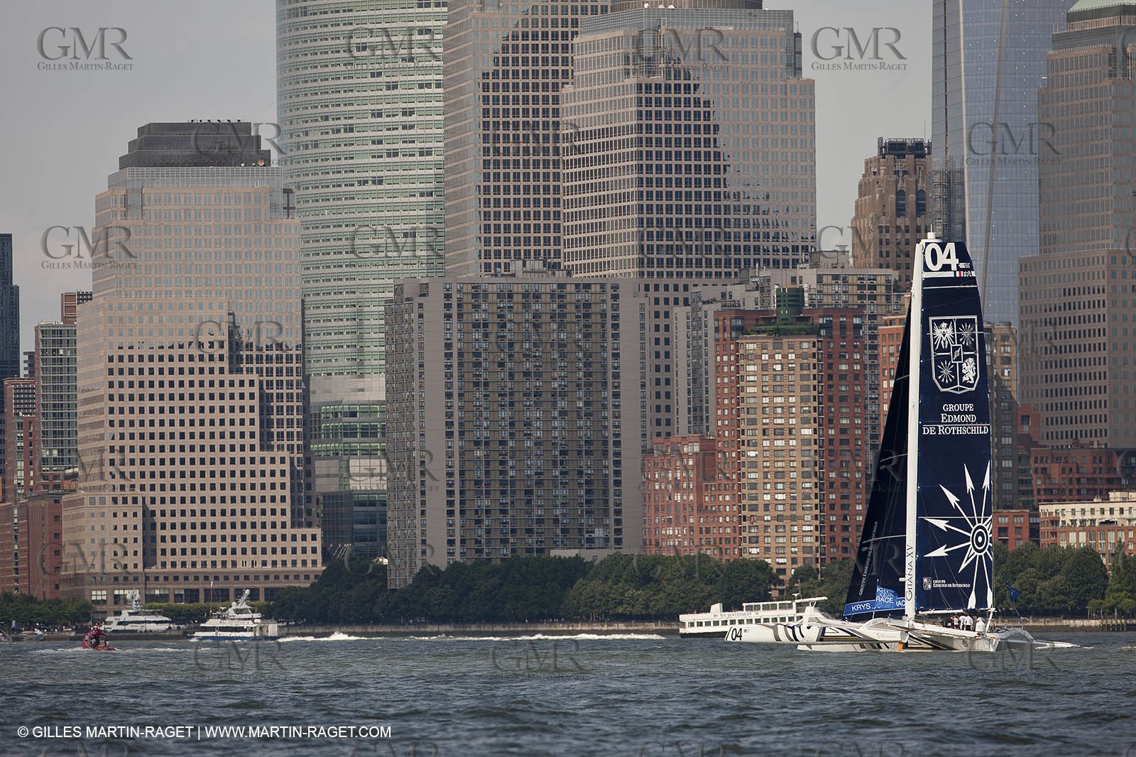 03 07 2012 - New York (USA, NY) - Krys Ocean Race prologuie - arrival in New York