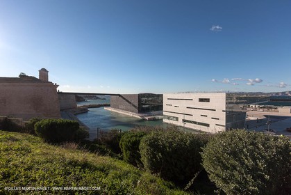11 01 2013 - Marseille (FRA,13) - Marseille Provence 2013, Capitale européenne de la Culture, Ewplanade du J4, MUCEM et Villa Méditerrannée