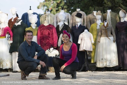 31 10 2013 - Ansouis (FRA,84) - Chateau d'Ansouis - Costumes de l'exposition Habits d'hommes