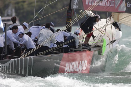 31 01 2009 - Auckland (NZL) - Louis Vuitton Pacific Series - Racing Day 2