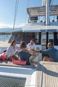 30 08 2018, Porto Vecchio (FRA, South Corsica) Chantier Fountaine-Pajot, Alegria 67