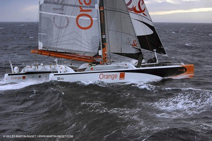 Orange II - 2004 Mediterranée Record - Start off Marseilles