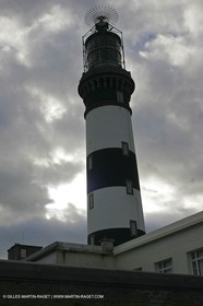 Orange II-Trophée Jules Verne 2005-Le phare du Creach à Ouessant