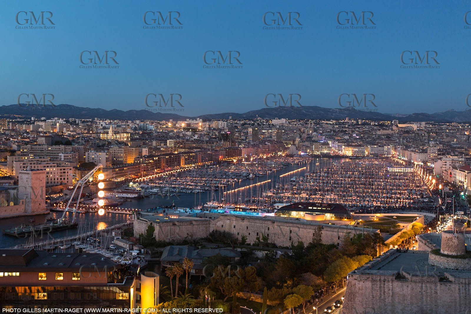 03 05 2013 - Marseille (FRA,13) - Marseille Provence 2013, Historical port Illumination by Company Carabosse