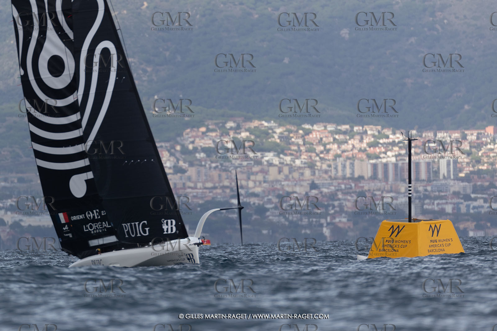 11 10 2024, Barcelona (ESP), Louis Vuitton 37th America's Cup, Puig Women America's Cup, semi finals