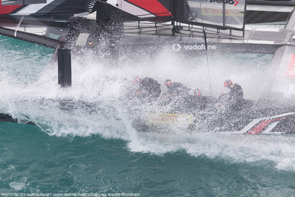 10 06 2017 - Bermuda (BDA) - 35th America's Cup Bermuda 2017 - Louis Vuitton America's Cup Challenger Playoffs final, Day 1