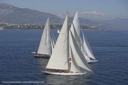 Monaco Classic Week - J Class Challenges - Cambria - Ranger - Shamrock