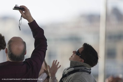 02 02 2013 Marseille (FRA,13) - Opening of the shadehouse and renovated historical Vieux Port