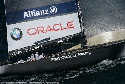 09 05 2007-Valencia (Spain)- 32nd America's Cup - Louis Vuitton Cup - RR2 - Day 11 - BMW ORACLE Racing