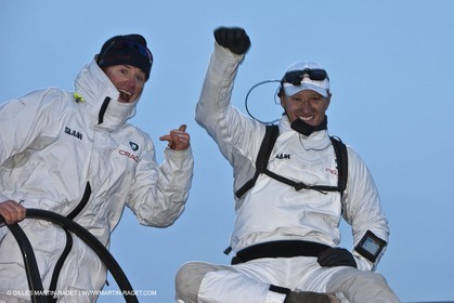 14 02 2010 - Valencia (ESP) - 33rd America's Cup - BMW ORACLE Racing - Race 2
