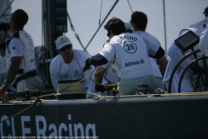 29 04 2007-Valencia (Spain)- 32nd America's Cup - Louis Vuitton Cup - RR2 - Day 1 - BMW ORACLE Racing