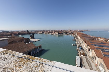 20 02 2012 - Venezia (ITA) - 34th America'sCup - Venezia 2012 America's Cup World Series - The Arsenale where the AC45 moorings, public village, media center and Club 45 will be located