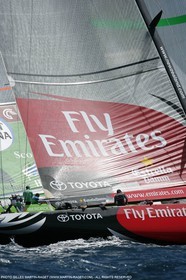 14 05 2007-Valencia (Spain)- 32nd America's Cup - Louis Vuitton Cup - Semi-final - Day 1 - BMW ORACLE racing