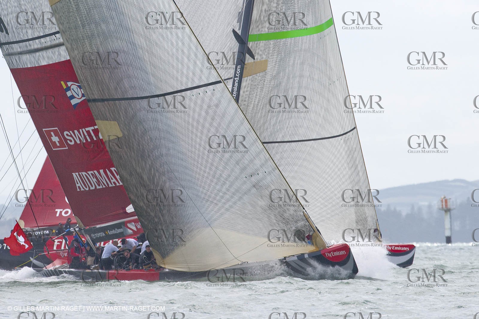 12 02 2009 - Auckland (NZL) -  Louis Vuitton Pacific Series -  Racing Day 12 - Challenger final