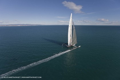 27 01 2010 - Valencia (ESP) - 33rd America's Cup - BMW ORACLE Racing - Saling Team