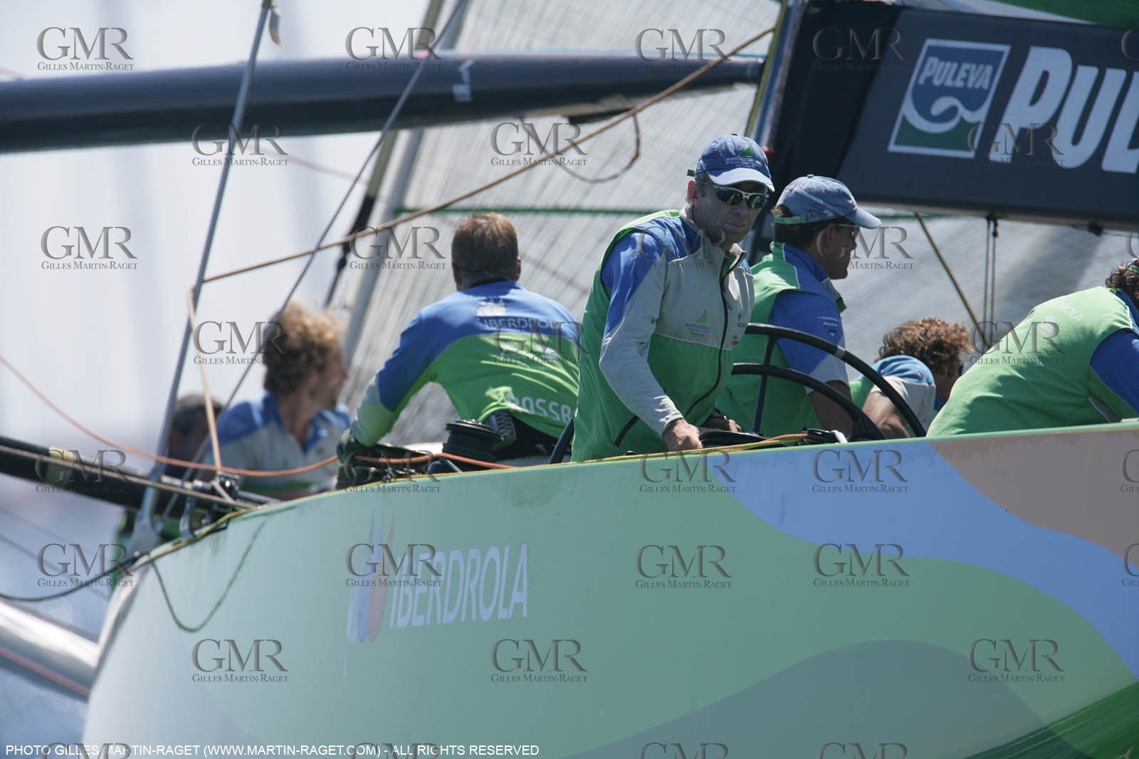 8 05 2007-Valencia (Spain)- 32nd America's Cup - Louis Vuitton Cup - RR2 - Day 10 - BMW ORACLE Racing