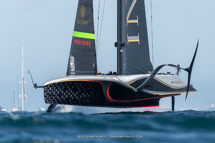 26 09 2024, Barcelona (ESP), 37th America's Cup, Louis Vuitton Cup Final, Race Day 1