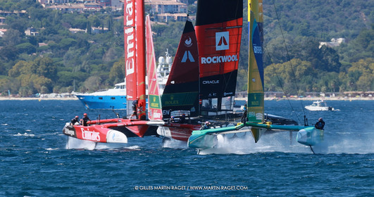 10 09 2025, Saint-Tropez,(FRA), Rockwool SailGP France Saint-Tropez, Race Day 1