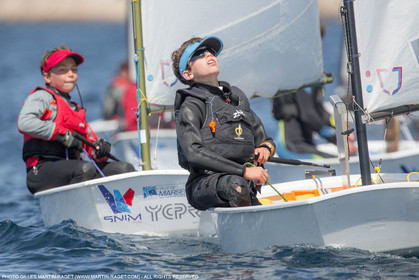14 04 2016, Marseille (FRA,13), SNIM Dériveurs, Coupe Internationale de Printemps Optimist, Day 4