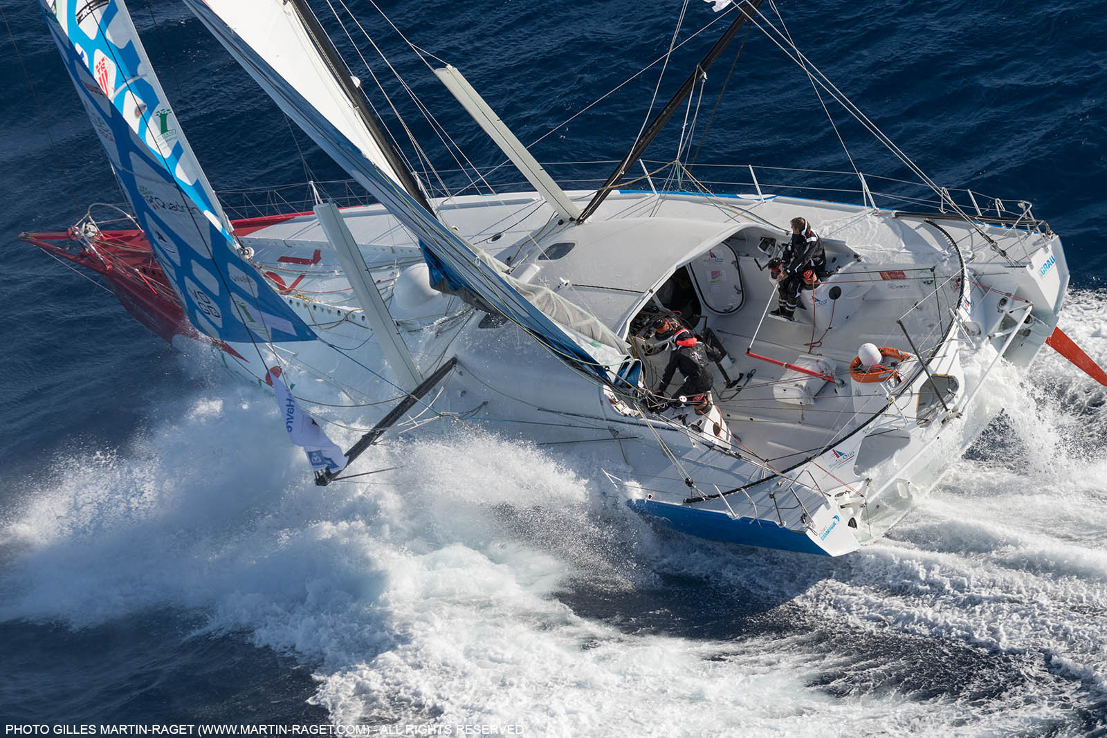 13 07 2017, Port Camargue (FRA,30), Transat Jacques Vabre 2017, Bastide Otio (Kito de Pavant, Yannick Bestaven), offshore trainings