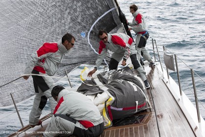 06 05 2010 - Portofino (ITA) - Nespresso Cup - Training onboard INDIO