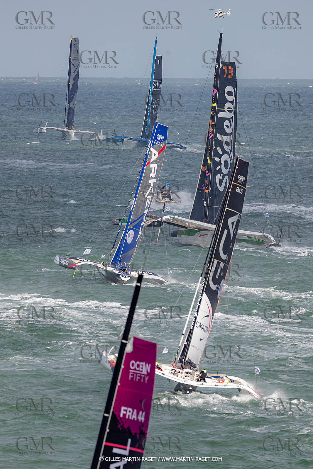 07 11 2021, Le Havre (FRA), Départ Transat Jacques Vabre 2021