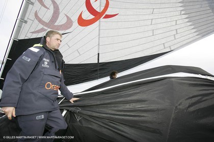 Orange II - Trophée Jules Verne 2005 - Entraînements Golfe de Gascogne