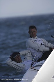 09-07-07 - ISAF SAILING WORLD CHAMPIONSHIPS - CASCAIS 2007 - DAY 6 - star - FRANCE - Xavier Rohart   Pascal Rambeau