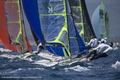 23 04 2015, Hyères (FRA,83), Sailing World Cup Hyères 2015