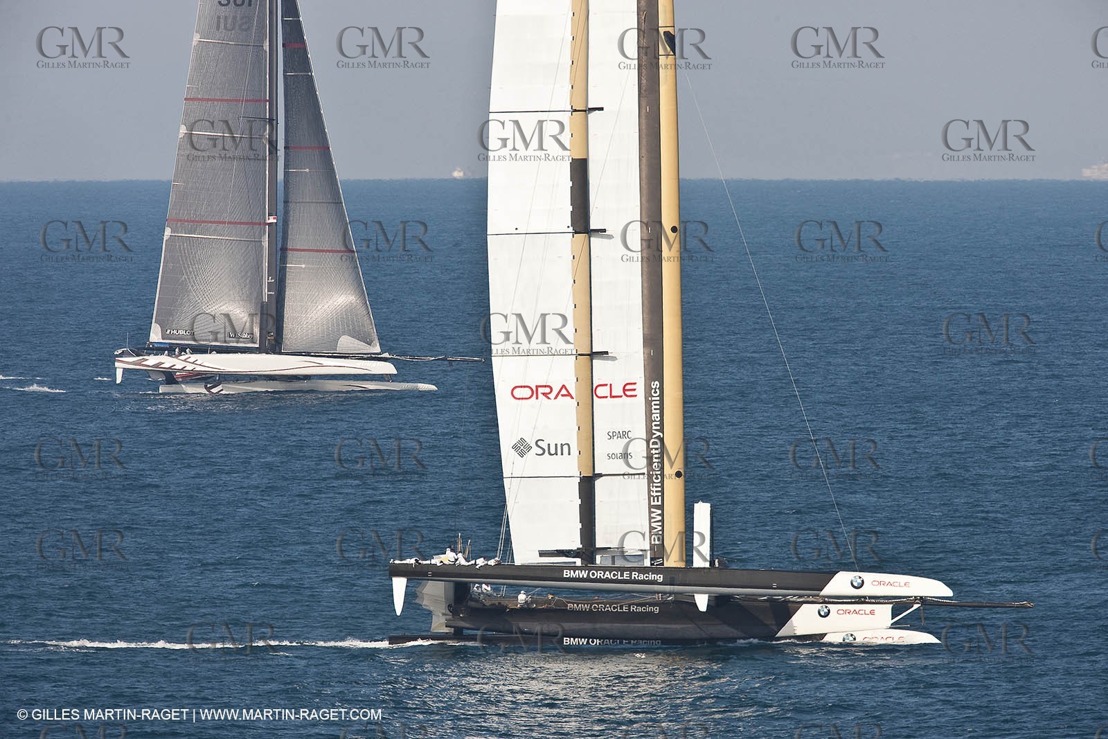 11 02 2010 - Valencia (ESP) - 33rd America's Cup - BMW ORACLE Racing - Day off 2