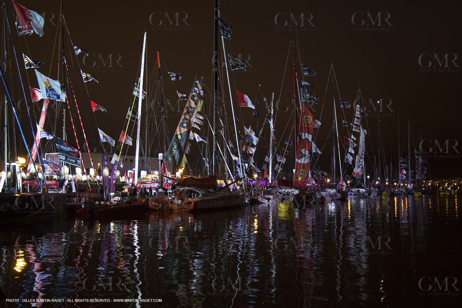 9 11 2012 - Les Sables d'Olonne (FRA,85) - Vendée Globe 2012 - Dock ambiances at D-1
