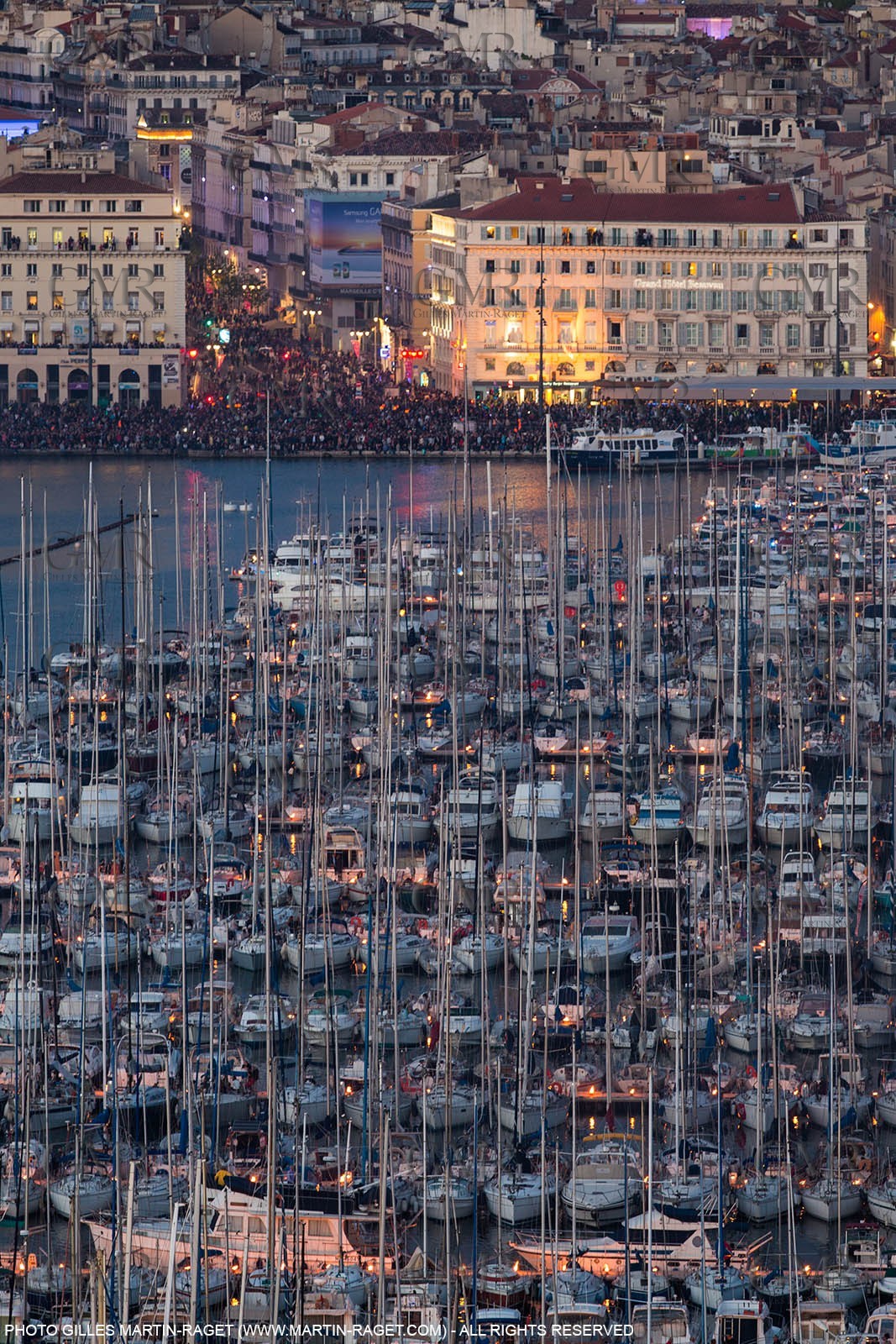 03 05 2013 - Marseille (FRA,13) - Marseille Provence 2013, Historical port Illumination by Company Carabosse