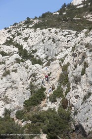 27 03 2009 - Marseille (FRA, 13) - Les Calanques - Morgiou - Path between Luminy and Morgiou