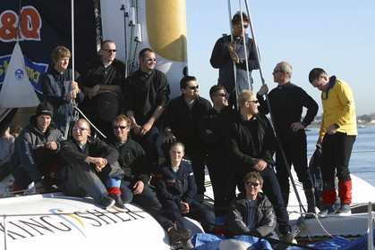 Kingfisher II - départ Trophée Jules Verne 2002 - Brest