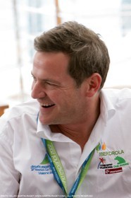 17 05 2007-Valencia (Spain)- 32nd America's Cup - Louis Vuitton Cup - Semi-final - Day 4 - San Francisco event presentation to Syndicate representative onboard Rising Sun