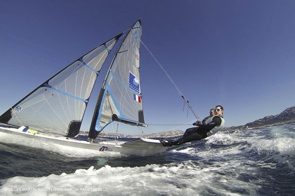 21 03 2013 - Marseille (FRA,13) - Essai du 49er FX