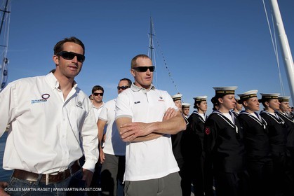 19 05 2010 - La Maddalena (ITA, Sardinia) Louis Vuitton Trophy - BMW ORACLE Racing - Training