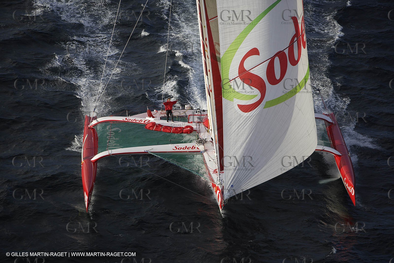 11 10 2008  -Lorient (FRA)  -  Multis Orma - Sodebo (Thomas Coville) - Route du Rhum 2006 training