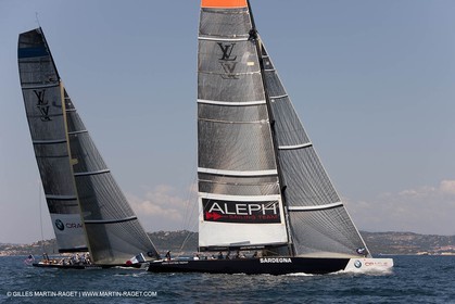23 05 2010 - La Maddalena (ITA, Sardinia) Louis Vuitton Trophy - BMW ORACLE Racing - Racing Day 2