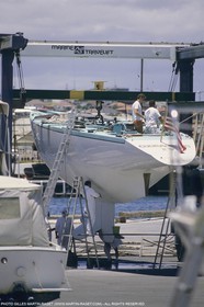 Sailing, Yacht Racing, America's Cup XVII, Fremantle (AUS,WA), 1987, Courageous