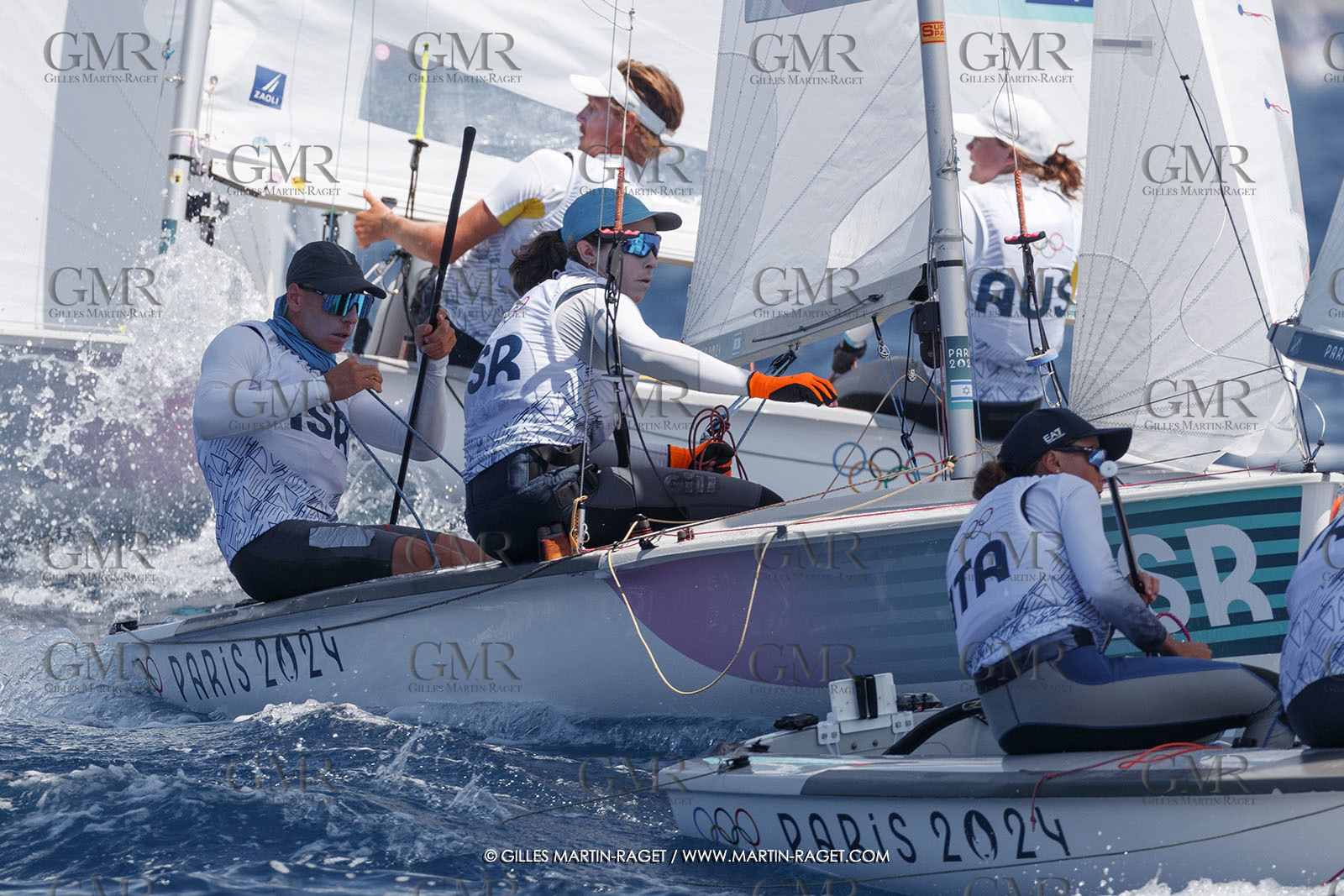 03 08 2024, Marseille (FRA), Paris 2024 Olympic Games, Sailing, Race Day 7